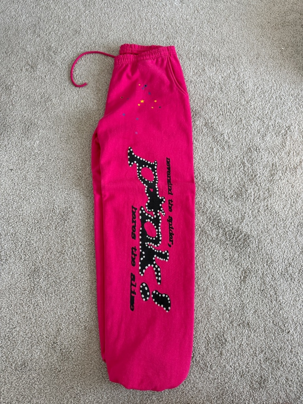 spider sweatpants